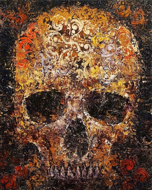 Textured Skull