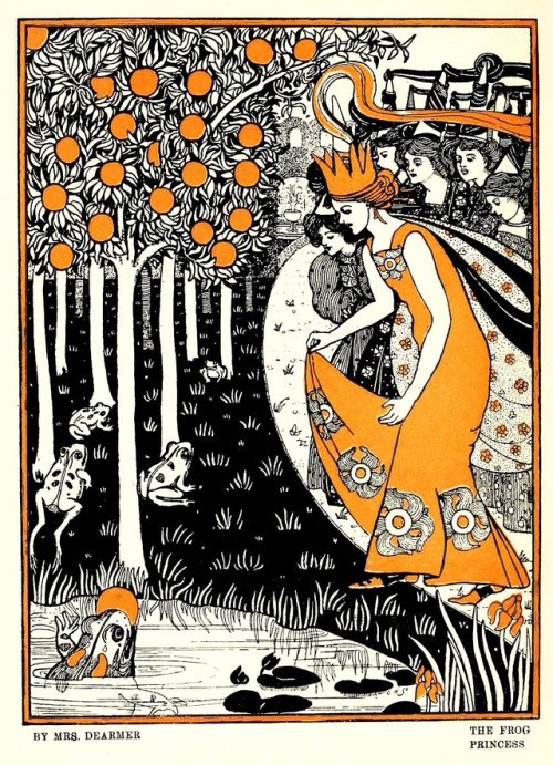 thefugitivesaint: Mabel Dearmer (1872-1915), ‘The Frog Princess’, “The Parade” by Gleeson White, 189