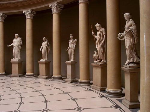 hismarmorealcalm:Rotunda Pergamon Museum and Altes Museum Berlin
