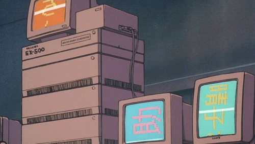 Visual Style 16: Electronic Devices in Anime Movies