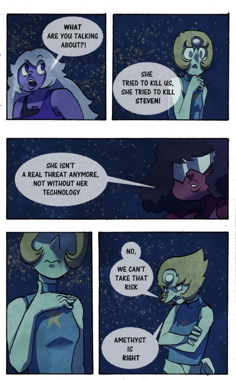 mimicteixeira:  Falling star chapter 1Sorry for the spam, i am really sorry it’s a necessary evil i guessI wanted to give my vercion of what may happend when the gems find peridot, this is just the first part, you can download the first and second