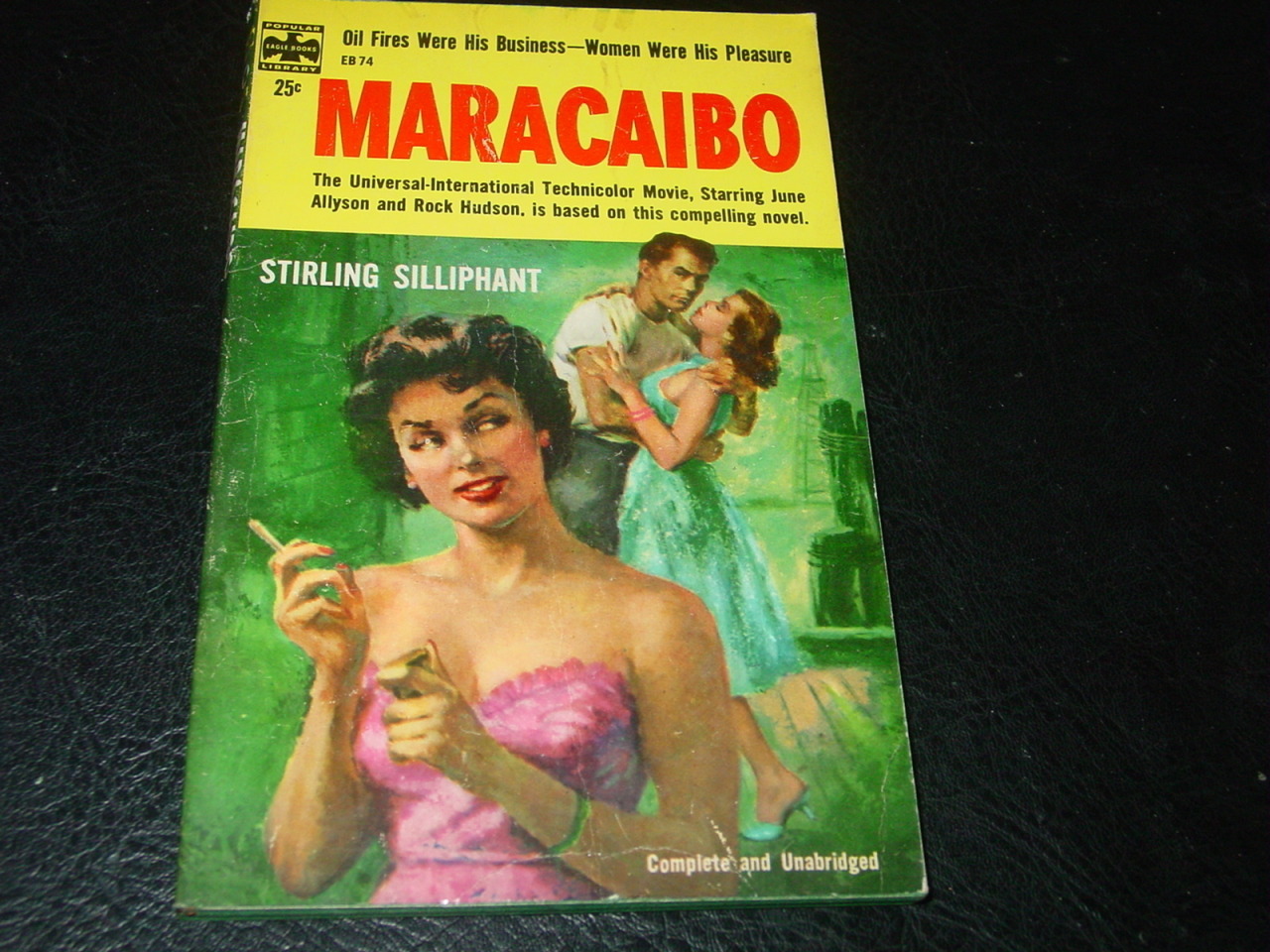 Maracaibo by Stirling Silliphant (1956) GGA Cover ! Movie Tie In