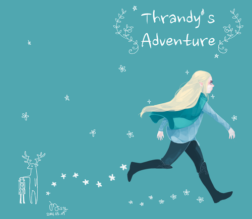 It&rsquo;s a story that Thranduil became a child.He ran away from home because Legolas kept him 