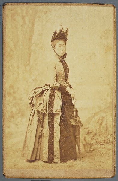 Japanese adoption of western fashions, 1880s
