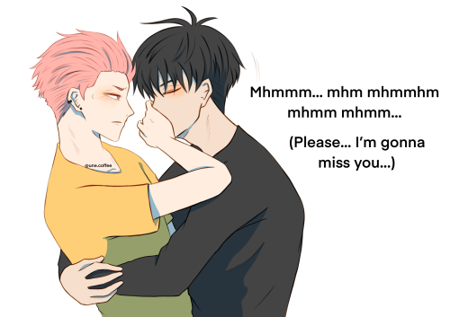 I’m gonna miss you-Age up TianShan with He Tian is leaving for a business trip. He also has undercut