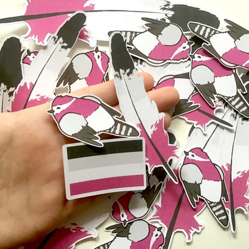 sosuperawesome: LGBTQ+ Bird StickersBronwyn Brims on Etsy