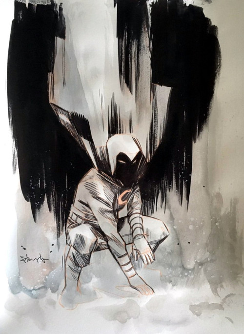 spaceshiprocket:Moon Knight by Tommy Lee Edwards