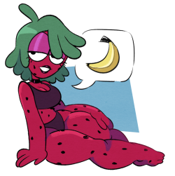 eyzmaster: kaptainross2:  I had a whole set of lewder drupe pics that I drew  but somehow I lost all of them besides this one picture. oops  Best OK KO girl! Nobody can tell me otherwise! &lt;3  time for strawberry banana milkshake~ &lt; |D’‘‘‘‘‘
