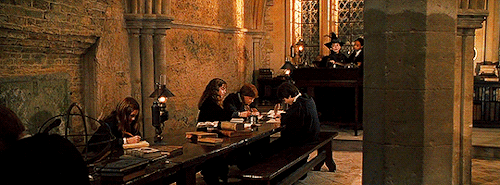 shesthedoctor:HARRY POTTER GIF CHALLENGE  – THE SCHOOL“The castle felt more like  h o m e  than Priv