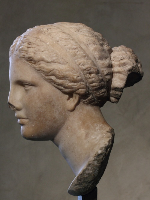 Marble head of the “Venus from Martres” discovered on the site of the Roman villa of Chiragan (Martr