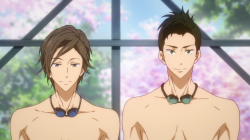 femaleglader:  Free! Eternal Summer - Episode 13: Everyone’s favorite Samezuka Academy side-character duo 