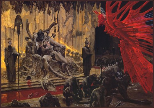 Artist Wayne Barlowe’s vision of Hell in Inferno. 