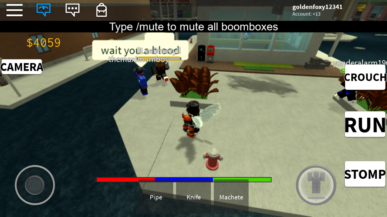 how to get pipe in the streets roblox