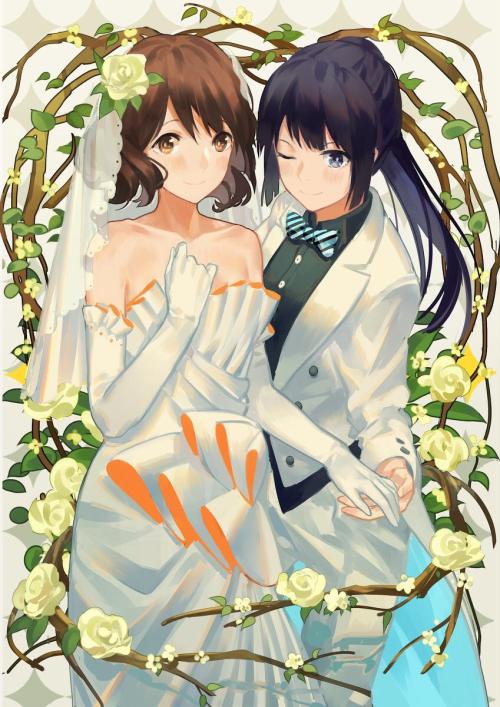✧･ﾟ: *✧ Getting Married ✧ *:･ﾟ✧♡ Characters ♡ : Kumiko Oumae♥ Reina Kousaka♢ Anime ♢ : Hibike! Eupho
