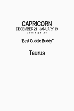 zodiacspot:  Which sign is your best cuddle