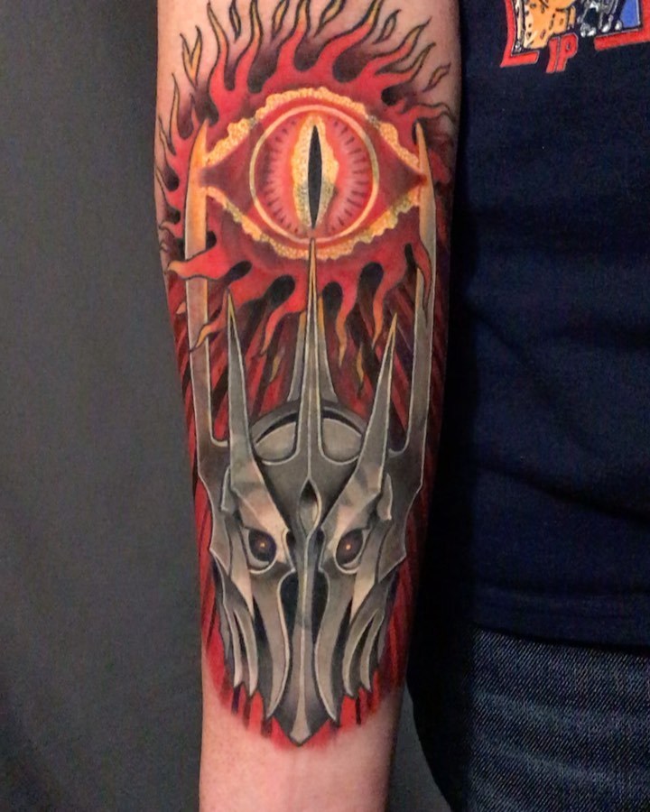 Lord of the Rings sleeve  Nordic ornament  Pradd Tattoo
