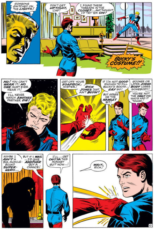 The sequel to Monday&rsquo;s post. Some time later, Rick Jones parts from the Avengers to seek h