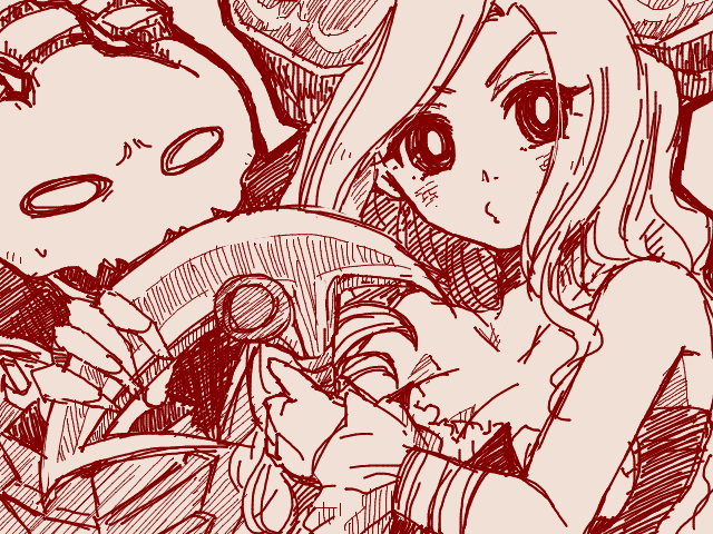 lol-fanart-archive:  Bot lanes! and Ahri as well By:おたに@アフリカ on pixiv