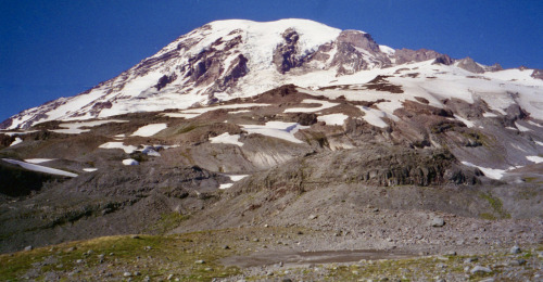 Mt. Rainier From Trail to Muir Hut, Washington, 1998.