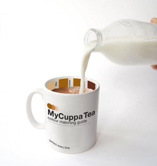 estimfalos:My Cuppa Mugs by Suck UK&ldquo; This mug has been created for tea &amp; coffee lo