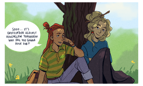 favourite jocknerd romance: ginny and luna(on twitter)
