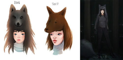 Happy New Year!Here’s my yearly redraw of this random painting