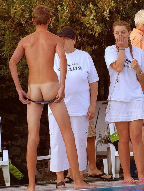 Summer&rsquo;s here&hellip;time for a wet-swim suit spanking!  There&rsquo;s