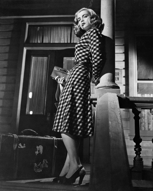 oldhollywoodpicturebook: Publicity still of Lizabeth Scott in The Strange Love of Martha Ivers (1946