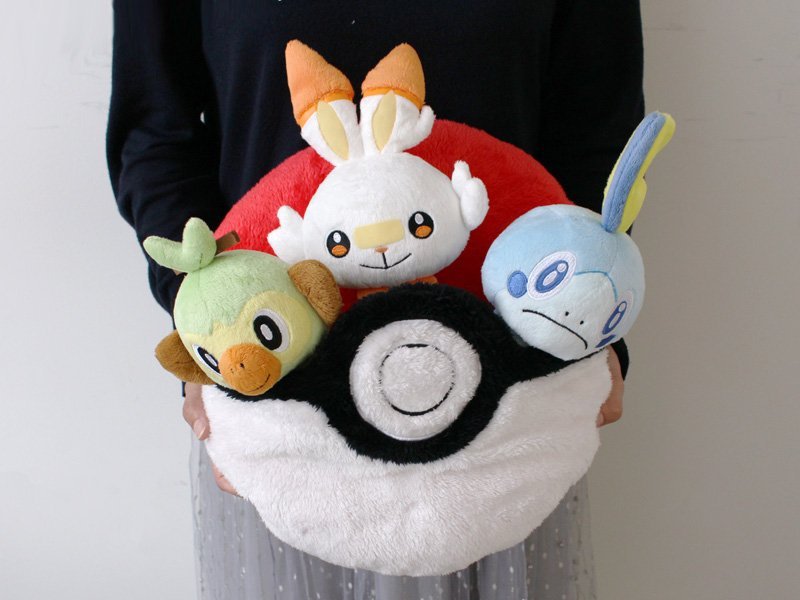 Details about   ichiban kuji Pokemon Sword Shield A Prize Cushion Doll Plush Banpresto 