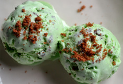 foody-goody:  Mint Ice Cream 