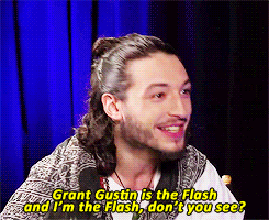 itsdefinitelymaybe:   Ezra Miller’s thoughts on the CW’s The Flash 