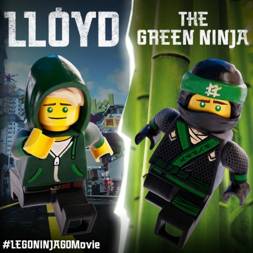 Lloyd. The leader who  no one behind! #LEGONINJAGOMovie