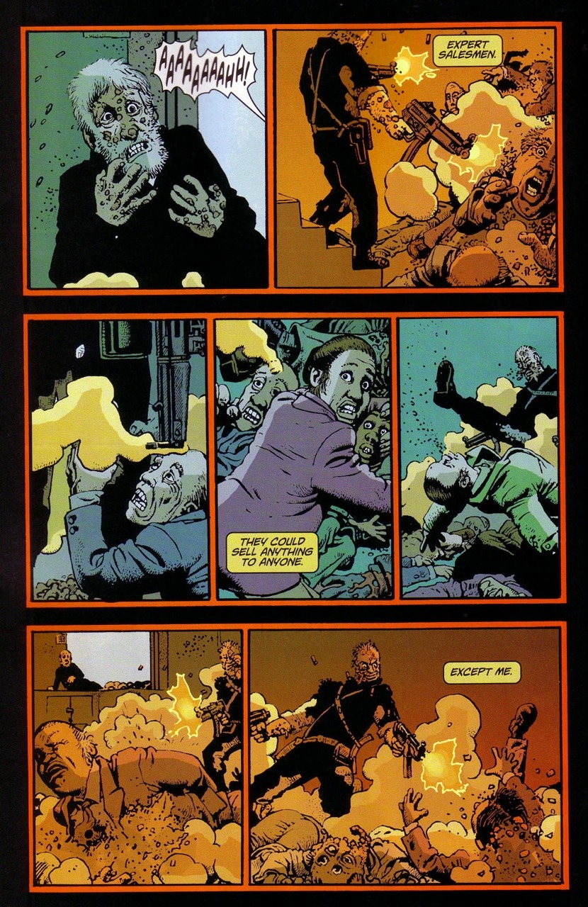 ungoliantschilde:  the Punisher: the End, as illustrated by Richard Corben, colored