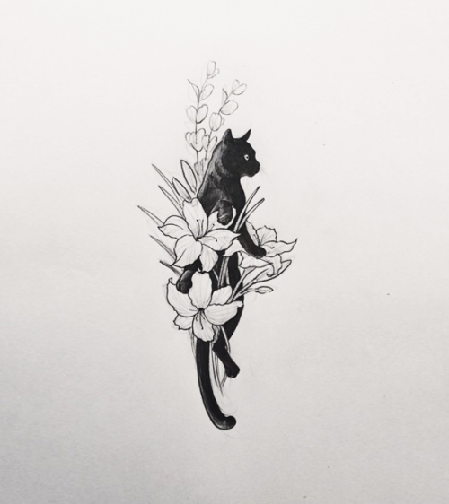 1000 drawings! — Cat in a flower  artist: doy