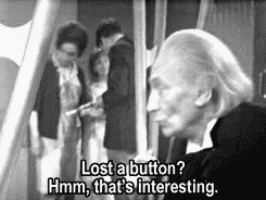 cleowho:  &ldquo;Lost a button?&rdquo;  The Space Museum - season 02 - 1965