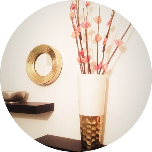 The paper flower collection at @westelm is amazing. I&rsquo;ve been searching for a little something