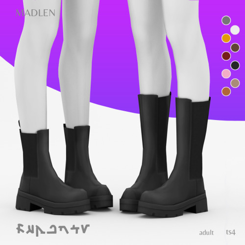 Ruperto BootsLeather round-toe platform boots in two heights!DOWNLOAD (Patreon)