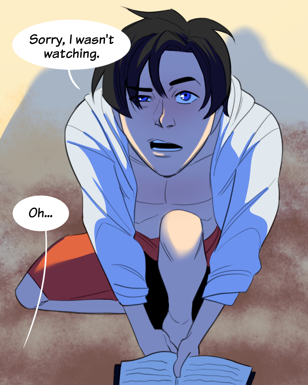 inkydandy:  Obligatory beach episode because it’s July now.