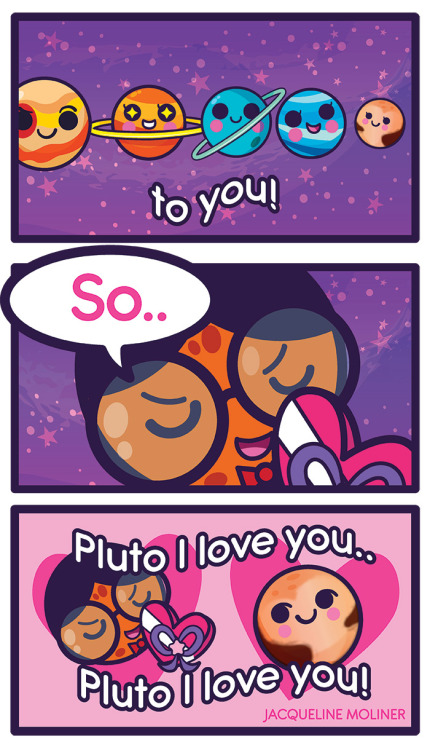 Happy Love for Pluto month! I will be posting january comics here since I wasn’t having the best mon