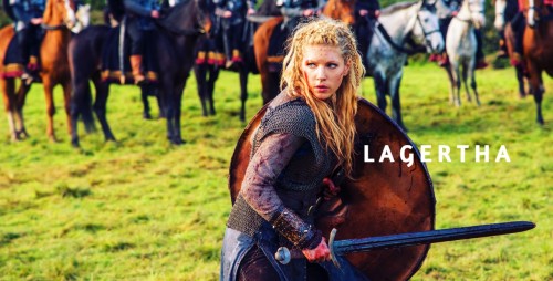 edythofhastings:Vikings Meme-Shieldmaidens in action:Lagertha (Katheryn Winnick), Thorunn (Gaia Weis