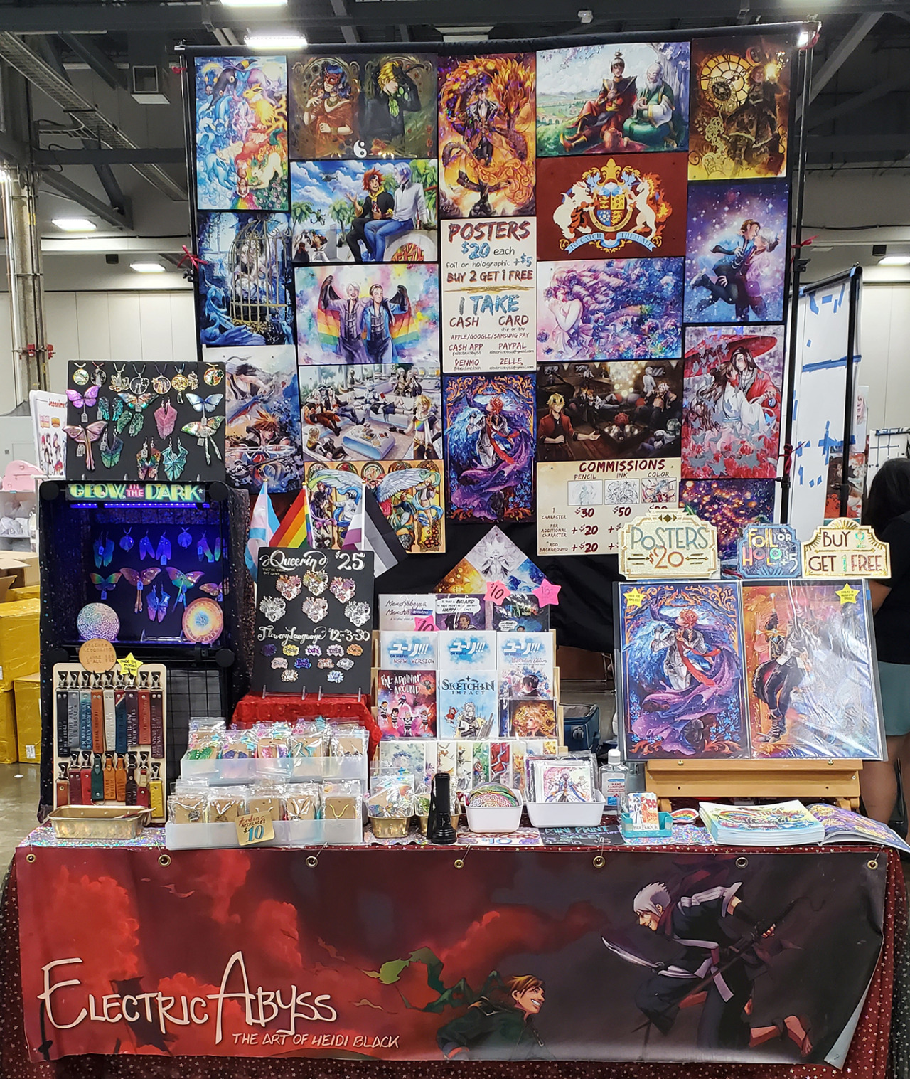 ElectricAbyss — Convention Artist Alley Review: Matsuricon