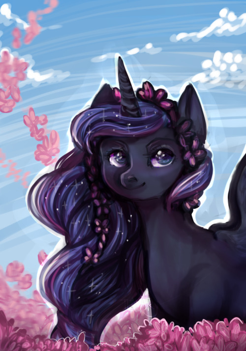twilightsprinkle:  Princess Luna by Temary03  <3