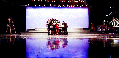 glee-gifs:We are young.