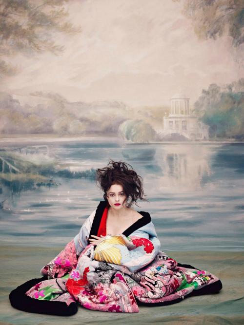 Helena Bonham Carter by Elena Rendina for The Sunday Times Style, May 2016