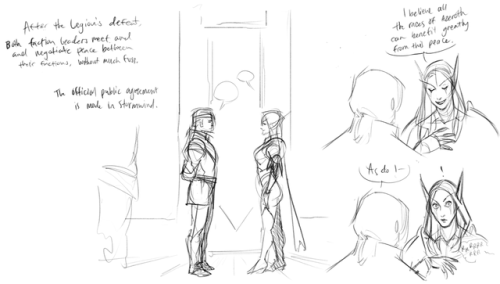 makanidotdot:pro “peace” sylvanas au… they make such a good archetype trio