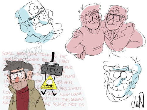 doodledrawsthings:  Gravity Falls doodles that I said on my twitter that I wasnt gonna post anywhere else but I’m posting here anyway cuz I never listen to myself. 