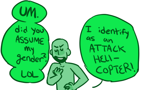 welpwebcomics:You aren’t being “edgy” you’re just being rude