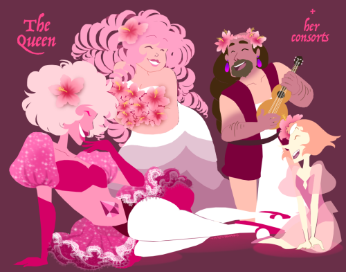 hezuart:  The Pink Queen’s Court…. 