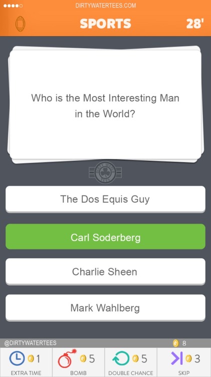 Trivia Crack must have seen behind the B