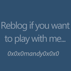 0x0x0mandy0x0x0:http://0x0x0mandy0x0x0.tumblr.com/ ♡~Mandy~♡  #Me